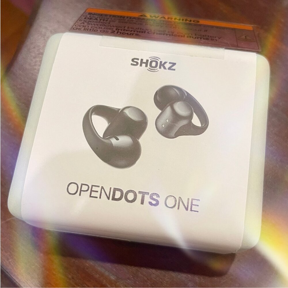 Shokz OpenDots ONE Open-Ear True Wireless Earbuds - Black *BNWT*